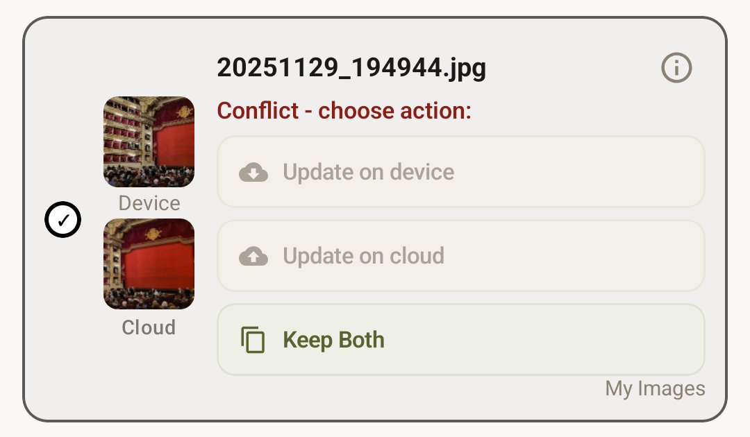 Review screen showing the parked tasks, all selected, ready for a single approve/ignore decision.