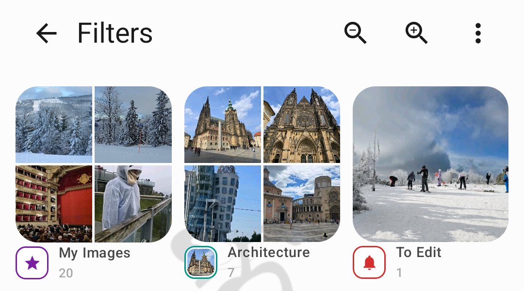 Family shared folder showing files shared with specific people and cloud destinations
