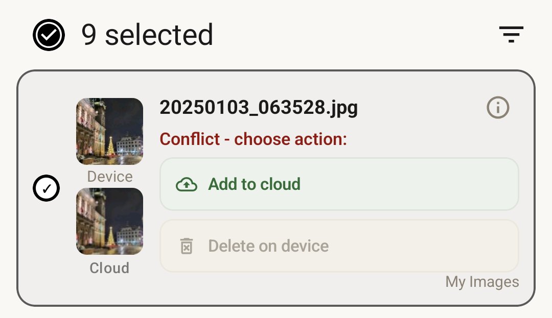Synchronization Status card: Status 'Idle', 'View Full History' button, and a red 'Tasks awaiting confirmation — 6 tasks need your review' alert.